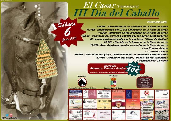 El Casar celebra este sábado el III Día del Caballo