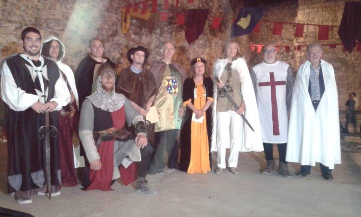 Mágica noche de San Juan en el Castillo de Jadraque con más de 400 comensales