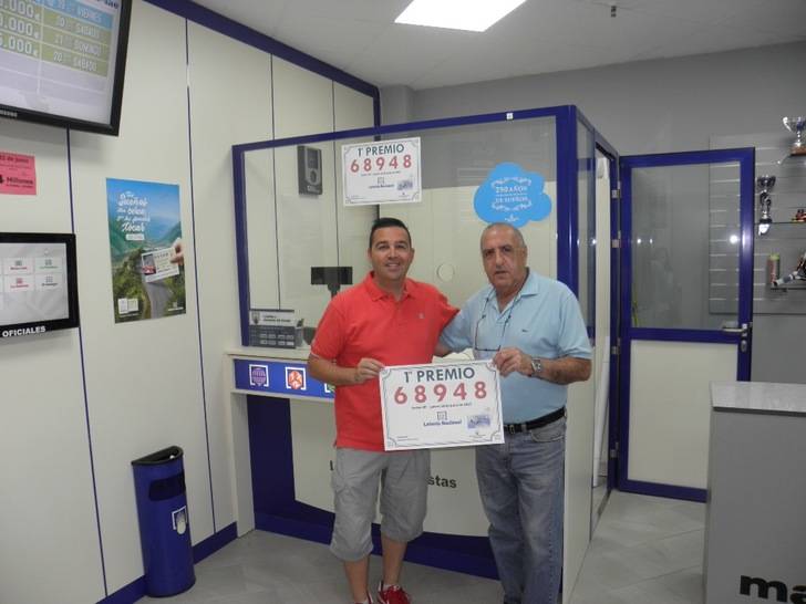 El primer premio de la Lotería Nacional deja 300.000 euros en Villanueva de la Torre