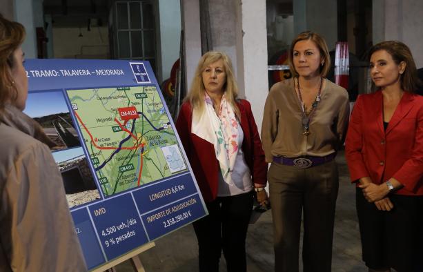 Cospedal: Nosotros no hemos hecho obras como las del puente de Talavera, que va de ninguna parte a ninguna parte, pero hemos garantizado la seguridad vial de los ciudadanos
