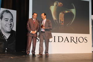 Gregorio en los premios de la ONCE pone en valor la labor de todos los premiados en clave solidaria siendo un ejemplo a seguir