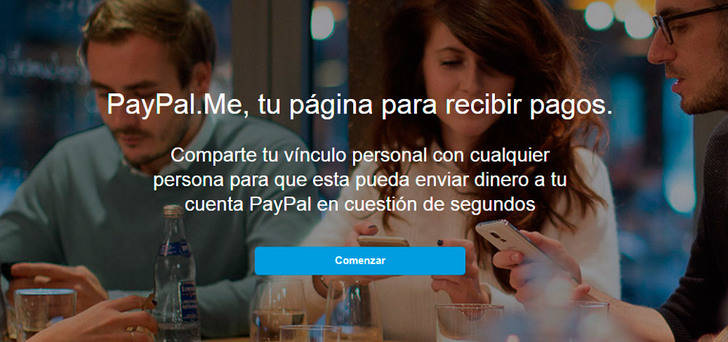 Paypal estrena nuevo servicio: Paypal.me
