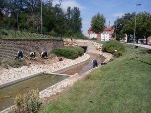 Medio Ambiente está llevando a cabo la limpieza del barranco situado en la Avenida de Juan Pablo II