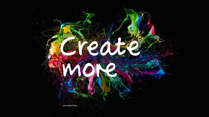 “Create more” anima a la creación sin límites