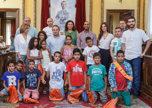 Guadalajara despide a los ni&#241;os saharauis que han sido acogidos este verano por familias de la ciudad 