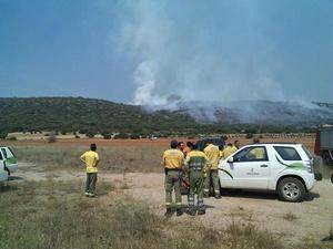Extinguido el incendio declarado el pasado lunes en Cifuentes