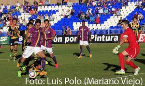 Los errores propios del Dépor regalan 3 puntos al Barakaldo en el minuto 90