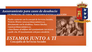 Villanueva de la Torre asistirá a los vecinos con problemas de desahucios