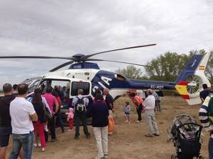 Espectacular exhibición de aeromodelos en la Finca de Castillejos