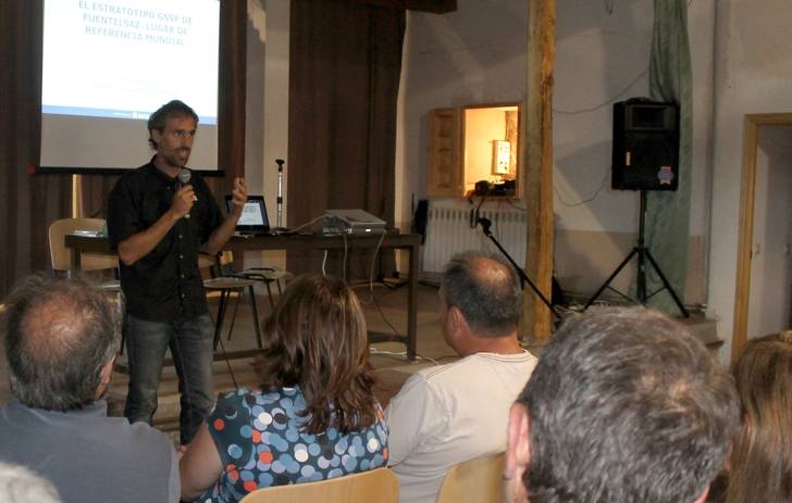 Las I Jornadas sobre el Estratotipo GSSP de Fuentelsaz dieron cita a más de 200 personas