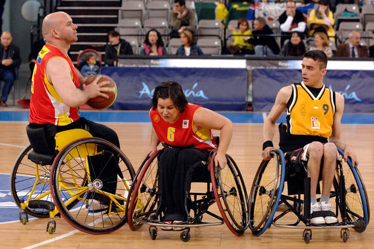 Seis expacientes del Hospital Nacional de Parapléjicos, en los campeonatos europeos de baloncesto en silla de ruedas