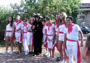 Muriel vivió intensamente sus fiestas