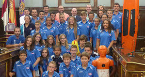 Latre felicita al Club Alcarreño de Salvamento y Socorrismo por los éxitos del Campeonato de España