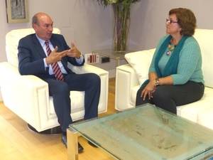 Latre se reúne con los alcaldes de Mandayona, Aranzueque y Sacecorbo