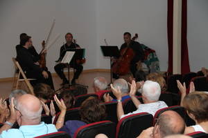 Bandas sonoras, seg&#250;n la Alcarria String Quartet, en el Julio Cultural 