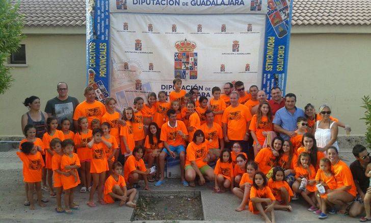 El Interpueblos de Natación recaló en Tendilla, Sacedón, Illana, Trillo y Yebra