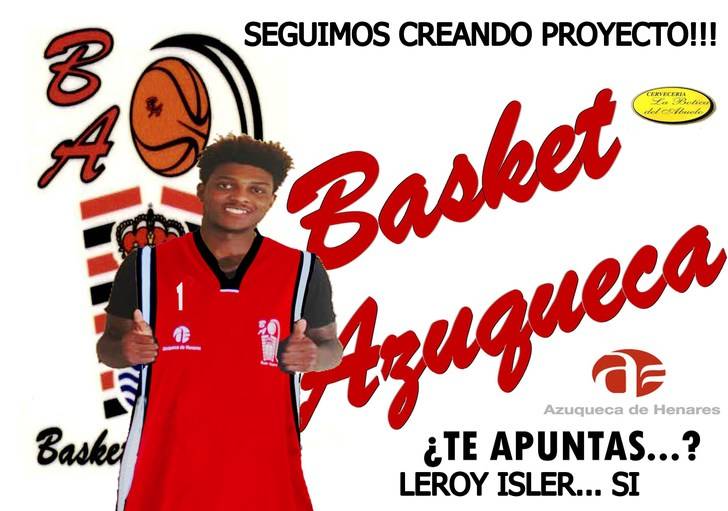 El alero americano Leroy Isler se convierte en el 4º fichaje del Basket Azuqueca