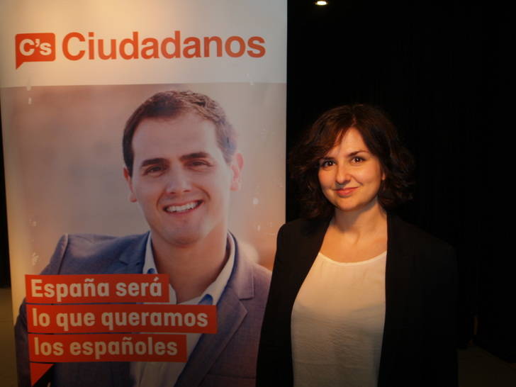 Orlena de Miguel, por tan solo dos votos, candidata de Ciudadanos (Cs) al Congreso de los Diputados por Guadalajara