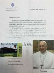 El Papa Francisco, socio honorífico del CD Azuqueca