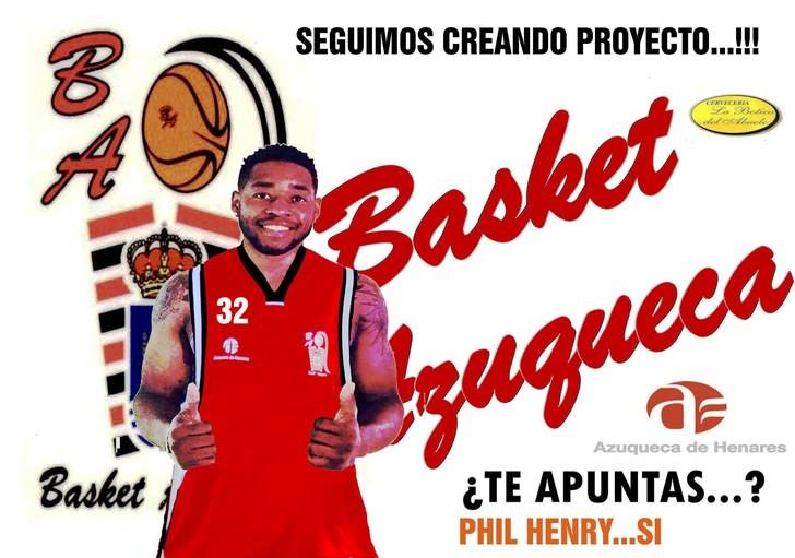 El ala-pivot americano Phil Henry tercer fichaje para el Basket Azuqueca