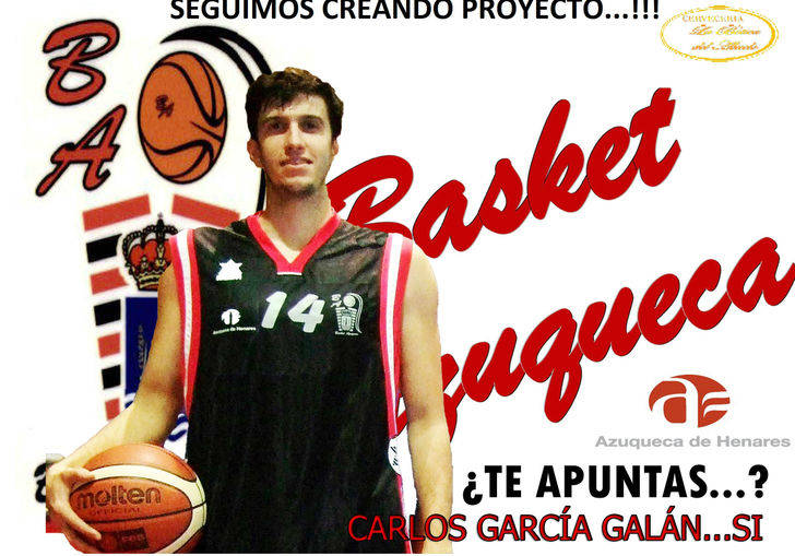 Carlos García renueva por tercera temporada consecutiva con el Basket Azuqueca