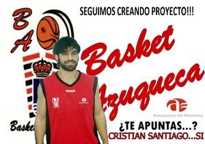 Crisitan Santiago renueva un año más con el Basket Azuqueca