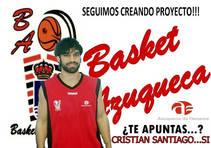 Crisitan Santiago renueva un año más con el Basket Azuqueca