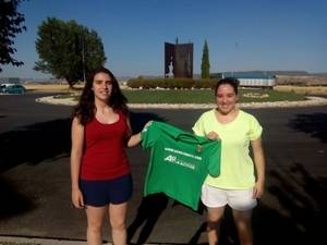 Xenia Martínez y Alejandra Morante renuevan su compromiso con el FSF Alovera