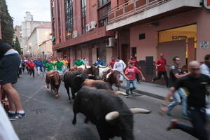 Tercer encierro de las Ferias de Guadalajara, rápido y sin heridos