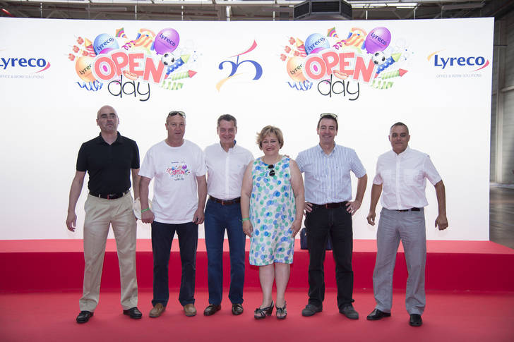 Lyreco Iberia abre las puertas de su centro logístico de Alovera para empleados y familiares