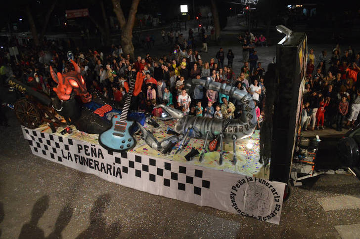 La peña El Cebollón, con 'El imperio persa', ganadora del 40 Desfile de Carrozas