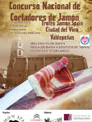 Valdepeñas celebra un Concurso Nacional de Cortadores de Jamón