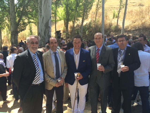 El subdelegado del Gobierno participa en la celebración de Santo Domingo de Guzmán en Loranca de Tajuña
