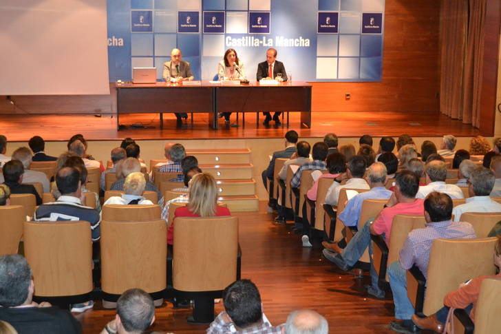 Patricia Franco aborda con los alcaldes de Guadalajara la aplicación prioritaria del Plan Extraordinario por el Empleo para las personas que han agotado su protección