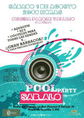 Este sábado se celebrará en la piscina Parque Vallejo la pool party SAB_ALO
