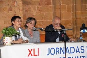 Javier Davara se recrea en La Alameda, el salón decimonónico de Sigüenza