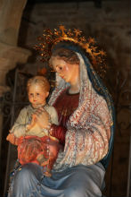 Quer celebró su fiesta patronal de la Virgen Blanca