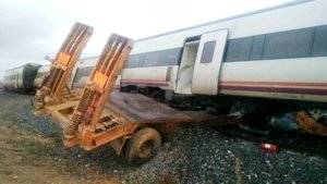 Restablecido el servicio ferroviario en la l&#237;nea Manzanares-Ciudad Real tras el accidente del lunes