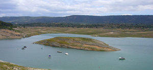 Los pantanos de la cabecera del Tajo están al 13,36% de su capacidad