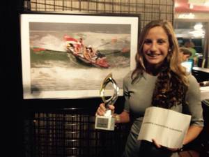 La deportista del Alcarre&#241;o, Itziar Abascal, Mejor Socorrista Europea 2015