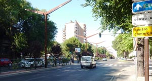 Dos hermanos heridos leves al volcar el vehículo en el que viajaban en la avenida del Ejército