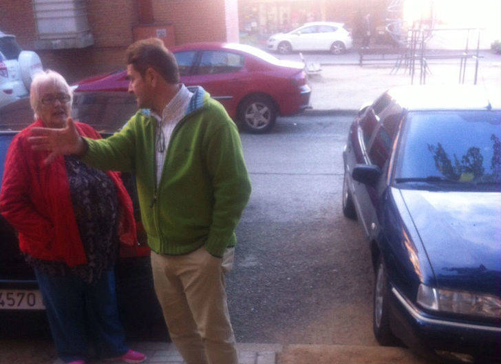 El concejal de Medio Ambiente visita las Casas del Rey