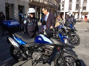 La Policía Local cuenta desde este viernes con cuatro nuevas motos