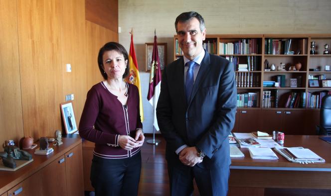 La consejera de Educación y el alcalde de Guadalajara reiteran la necesaria colaboración y lealtad institucional para desarrollar proyectos en común en beneficio de la ciudad