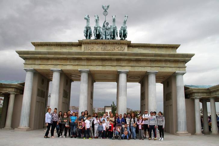 Fuentenovilla visita Parque Europa en Torrejón de Ardoz