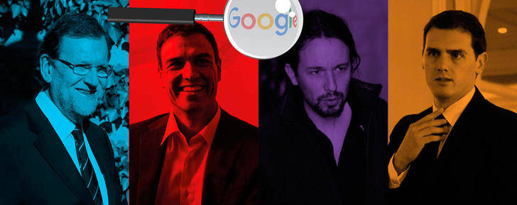 ¿Qué preguntan los españoles a Google sobre los candidatos al 20-D?