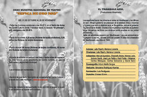 'El triángulo azul', Microteatro y un nuevo pasacalles en la programación de La Espiga de Azuqueca de este fin de semana