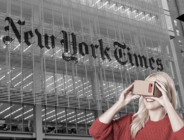 The New York Times apuesta por la realidad virtual