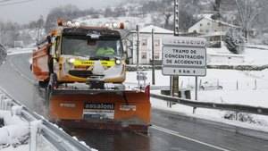 El protocolo de vialidad invernal de la Consejería de Fomento en Guadalajara cuenta con 39 vehículos y 79 trabajadores