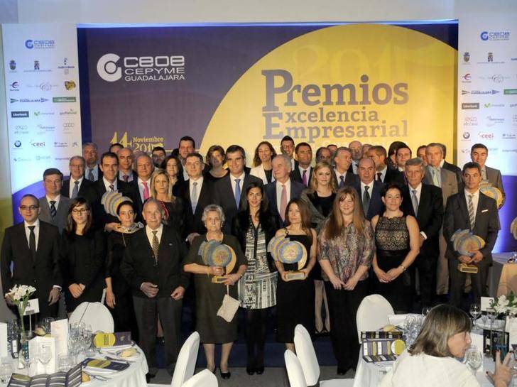 CEOE-CEPYME Guadalajara celebra su entrega de los Premios Excelencia Empresarial 2015